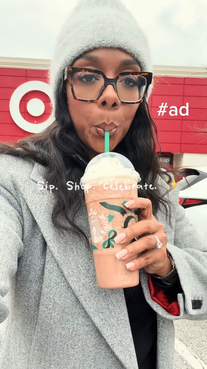 #ad Try the NEW Frozen Peppermint Hot Chocolate from Starbucks on your next Target Run ! #StarbucksCreator #TargetPartner #Target @target @starbucks
