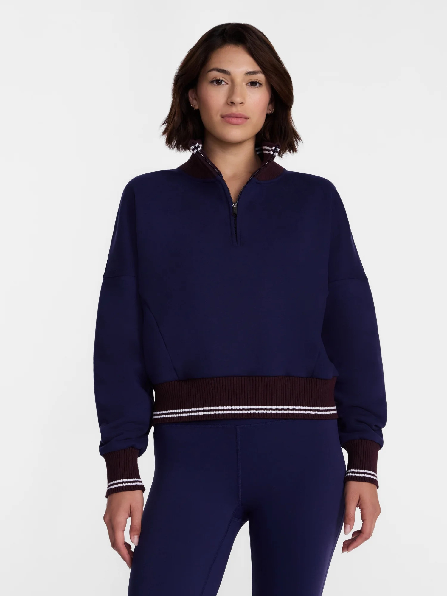Avia Women's Quarter Zip Fleece Pullover, Sizes XS-XXXL | Walmart (US)