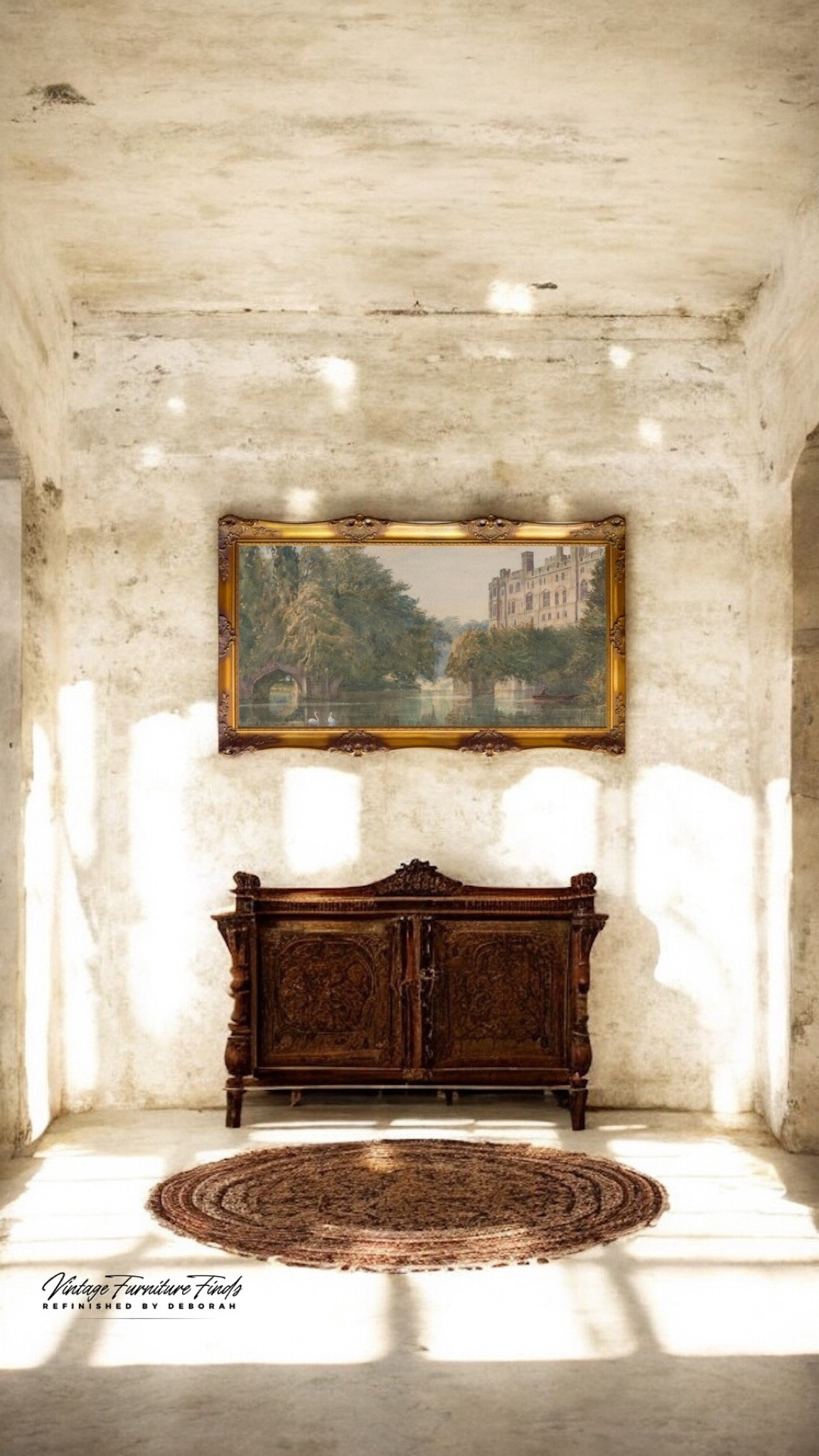 If you're decorating with dark wood furniture and want a vintage-inspired look, here are some art ideas that complement the richness and depth of dark wood tones. 

#LTKHome #LTKStyleTip #LTKFindsUnder50