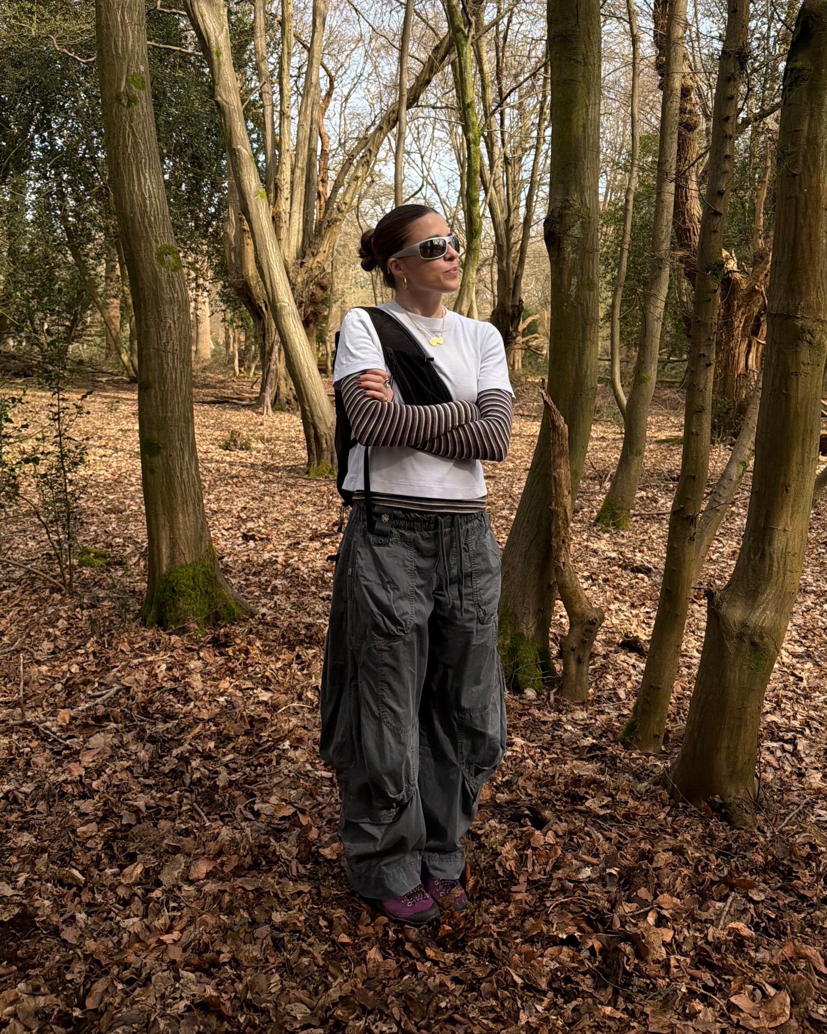 Hiking outfit, cargo trousers, free people outfit, Salomon xt alp 



#LTKspring #LTKstyletip #LTKeurope
