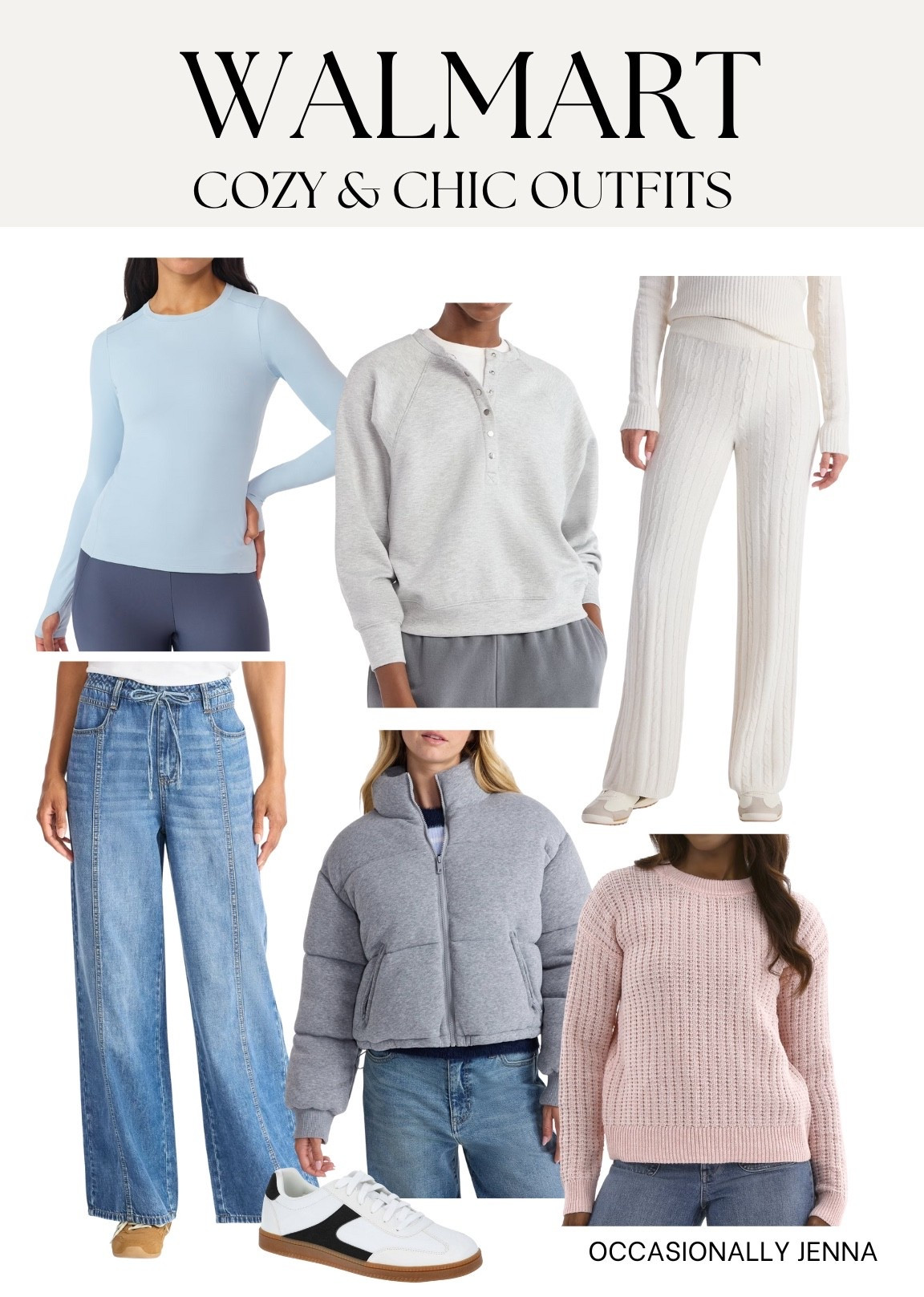 Cozy and chic outfits for Winter at Walmart! 

#LTKSeasonal #LTKootd