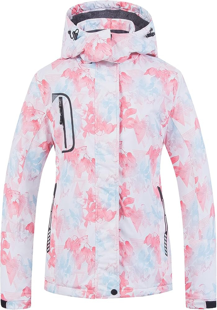 CREATMO US Women's Mountain Waterproof Ski Jacket Windproof Snowboarding Jacket Warm Winter Coat ... | Amazon (US)