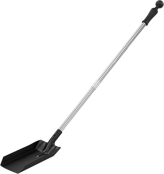 46” Long Fireplace Shovel - Extra Strength Wrought Iron - Ash Shovel for Wood Stove, Grill or f... | Amazon (US)