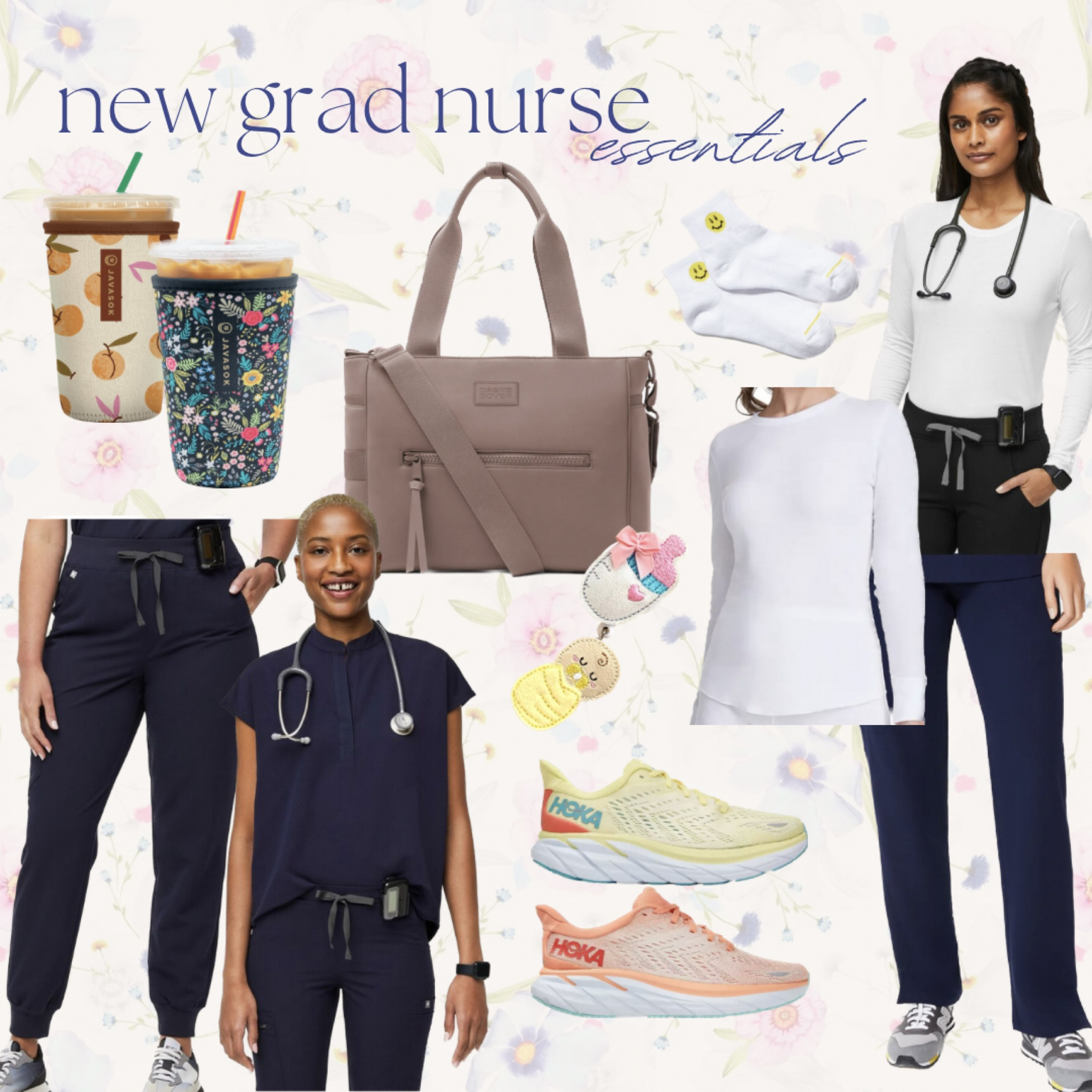 a few of my top new grad nurse essentials!! many of these are stereotypical “new nurse” items but I personally own everything on this list & LOVE them all :) #LTKnurse 