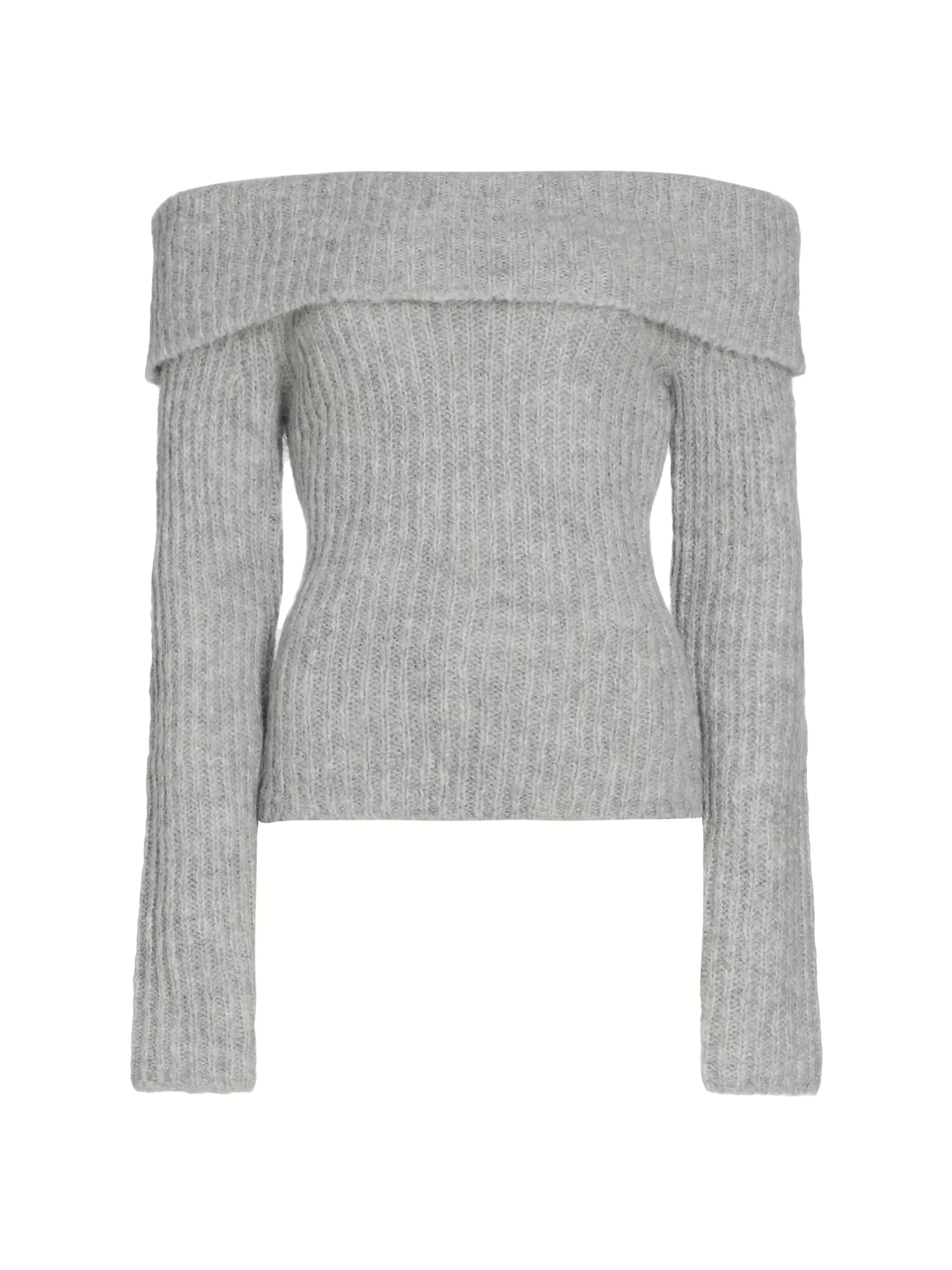 Shop Reformation Oberon Off-the-Shoulder Sweater | Saks Fifth Avenue | Saks Fifth Avenue