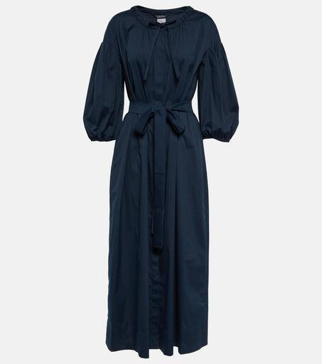 Canto cotton-blend poplin midi dress | Mytheresa (INTL)