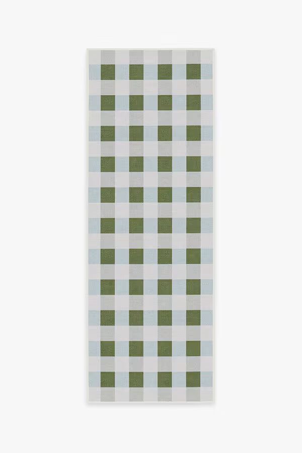 The Home Edit Sutton Moss Green & Blue Rug | Ruggable | Ruggable