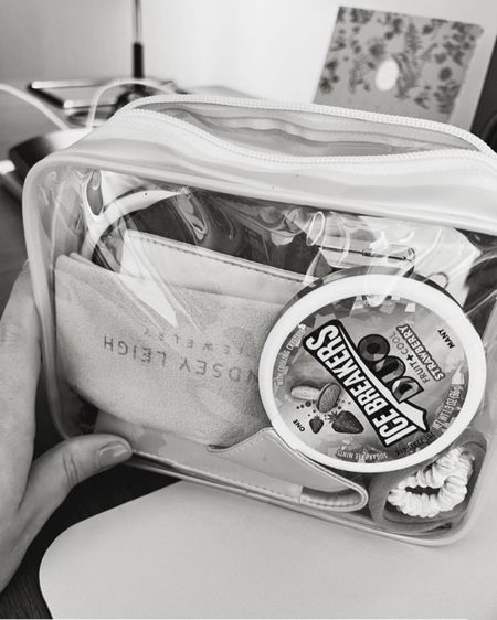 I always have at least one of these clear toiletry bags on me. The best for keeping things separate and organized. Definitely a travel essential ✈️

#LTKstyletip #LTKitbag #LTKtravel