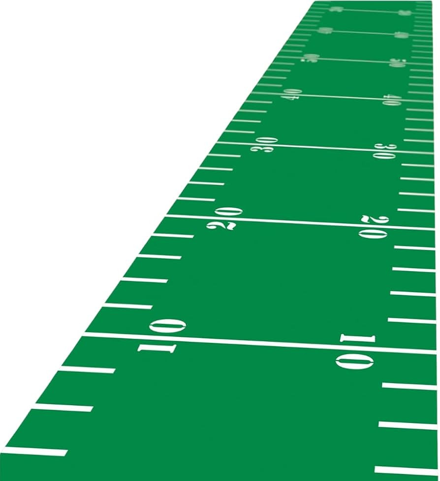 Heavy-Duty Football Floor Runners - 10ft x 2ft (1 Pc.) - Easy-to-Clean & Durable Material - Perfe... | Amazon (US)