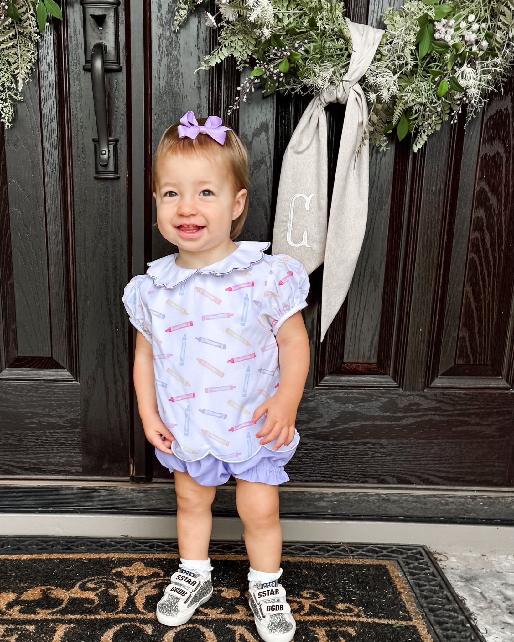 First day of school outfit for my girl! Use code: CBERRY15 for 15% off your order! #hamnerhill #schooloutfit #firstdayofschool #firstdayofpreschool #babygirl 

#LTKFamily #LTKKids #LTKBaby