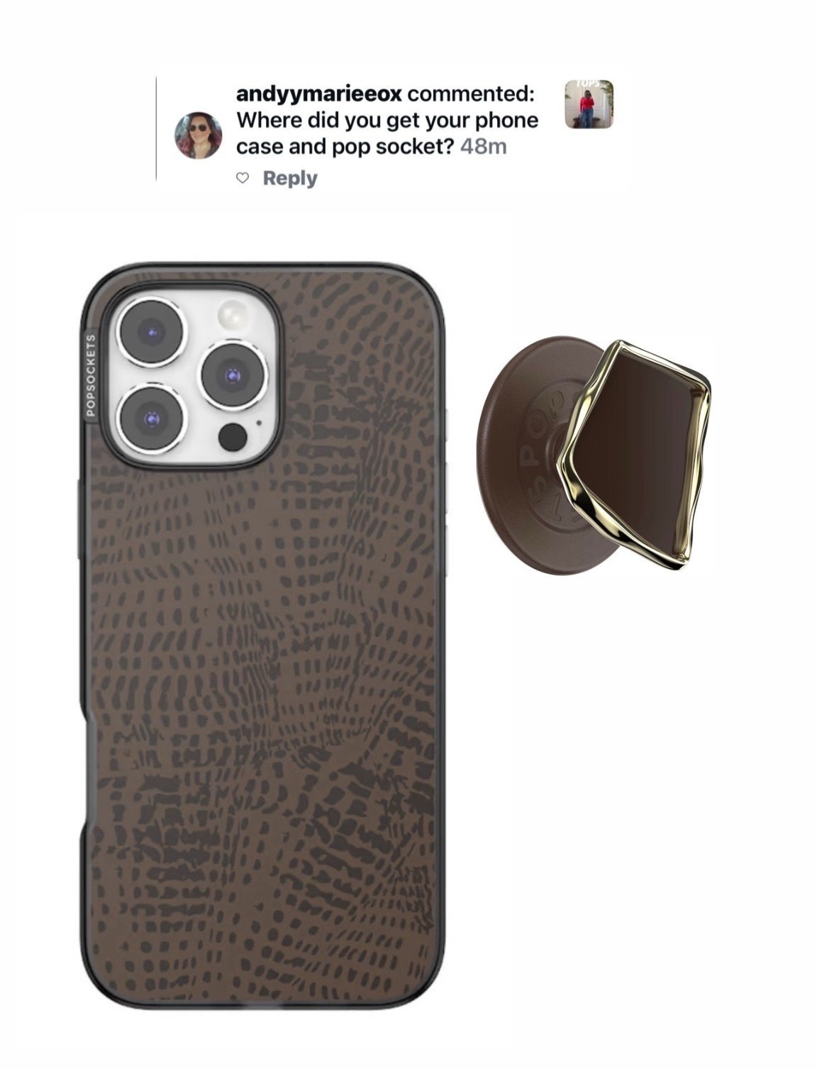 Phone case & pop socket links 

Follow my LTK @shaynaslife on the @shop.LTK app to view this post and get my exclusive app-only content!

#liketkit 
@shop.ltk
https://liketk.it/5GCCH