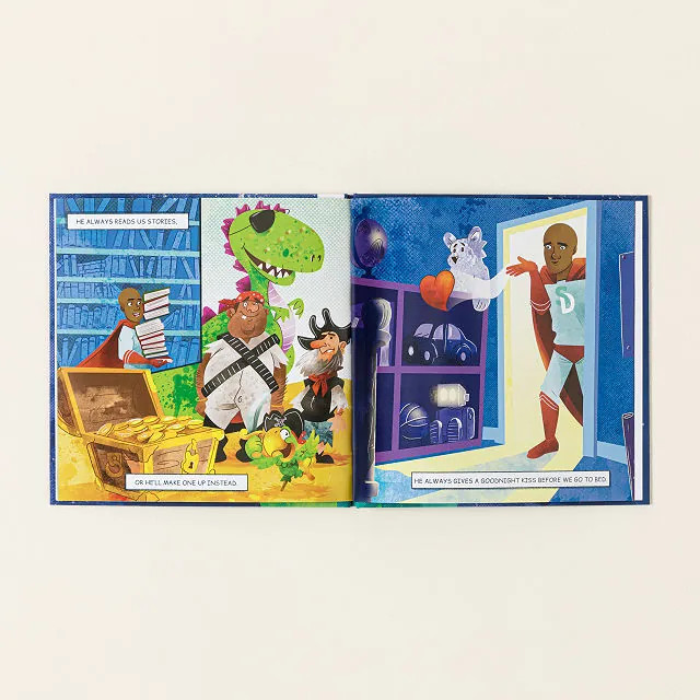 Custom Super Dad Book | UncommonGoods