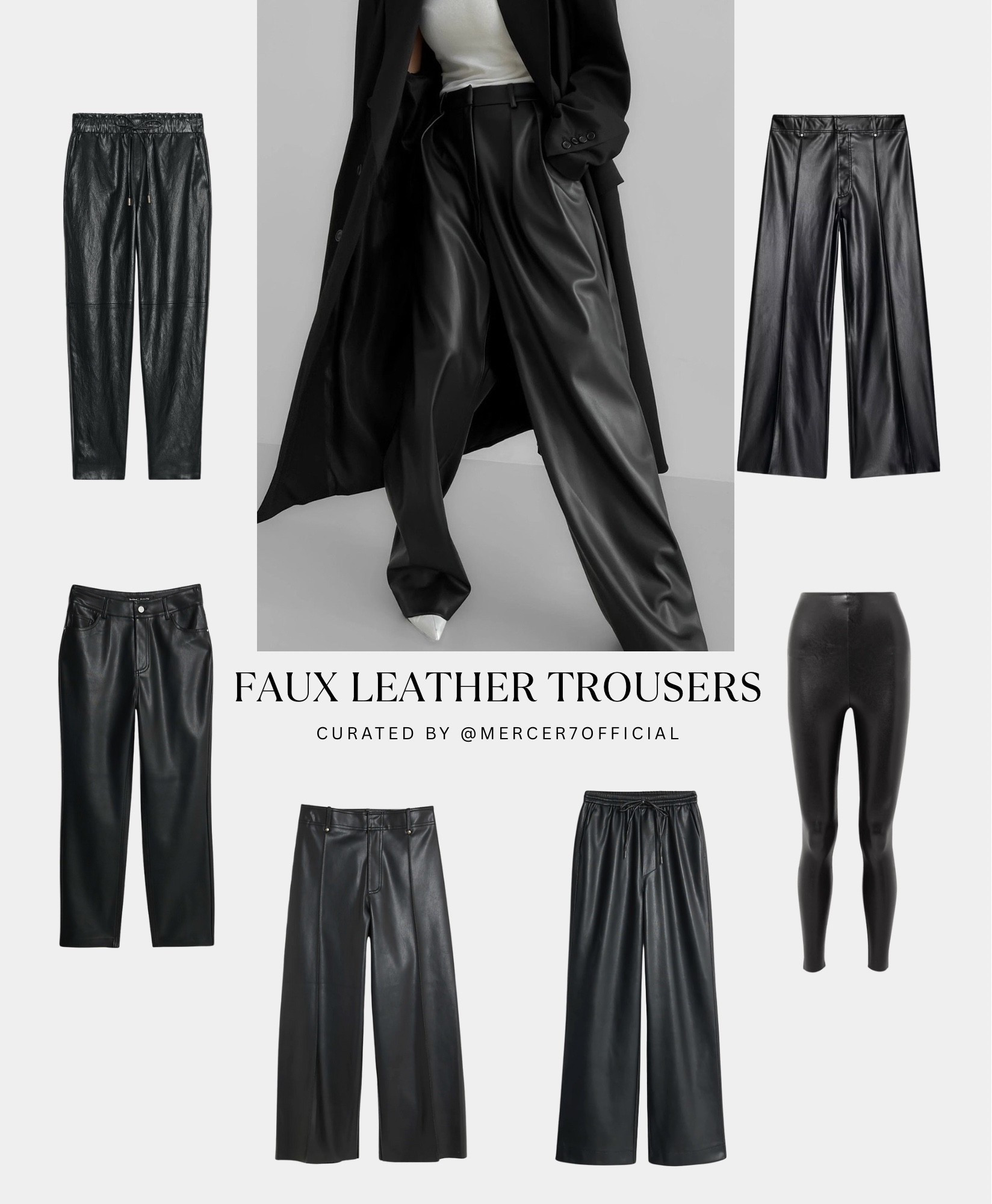 Faux leather trousers for A/W.

#LTKwinter #LTKautumn #LTKeurope