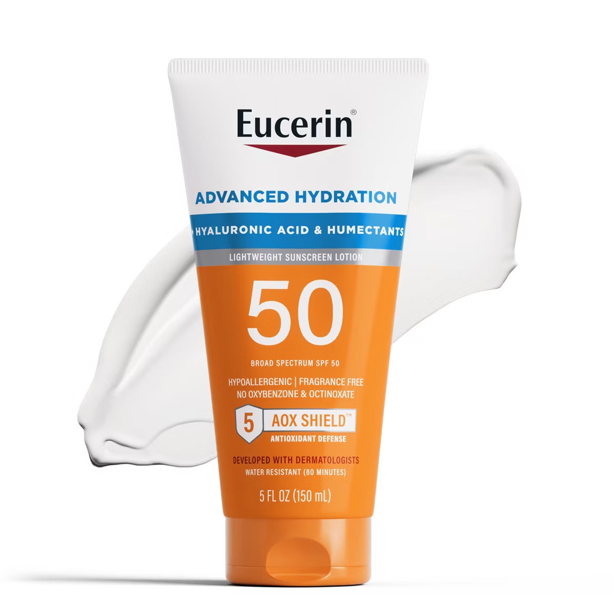 Eucerin Advanced Hydration Sunscreen Lotion - SPF 50 - 5 fl oz | Target