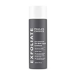 Paulas Choice--SKIN PERFECTING 2% BHA Liquid Salicylic Acid Exfoliant--Facial Exfoliant for Black... | Amazon (US)