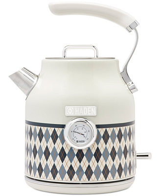 Argyle 7-Cup Stainless Steel Electric Cordless Kettle, 75138 | Macy's