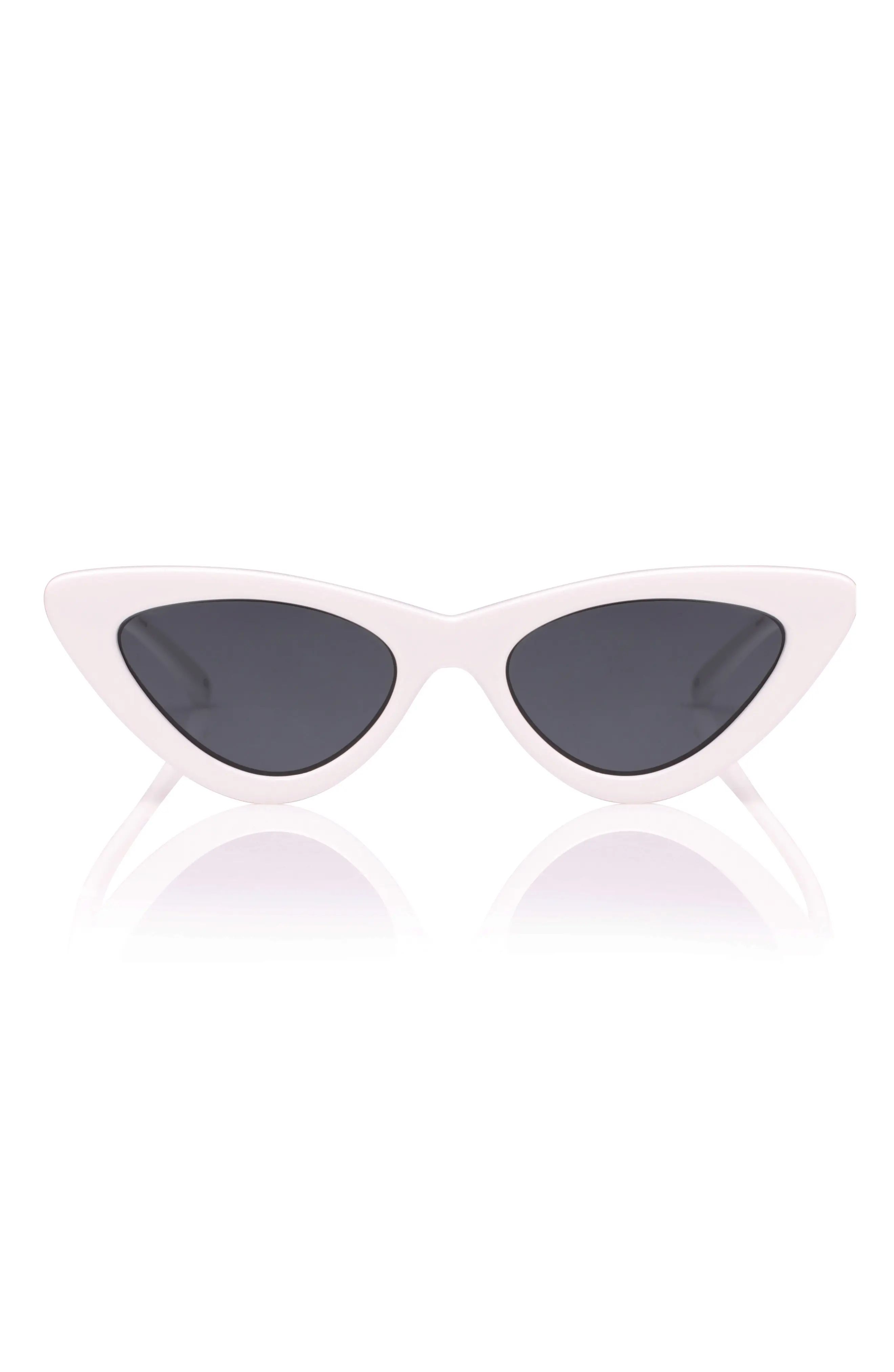 Adam Selman x Le Specs Luxe Lolita 49mm Cat Eye Sunglasses | Nordstrom