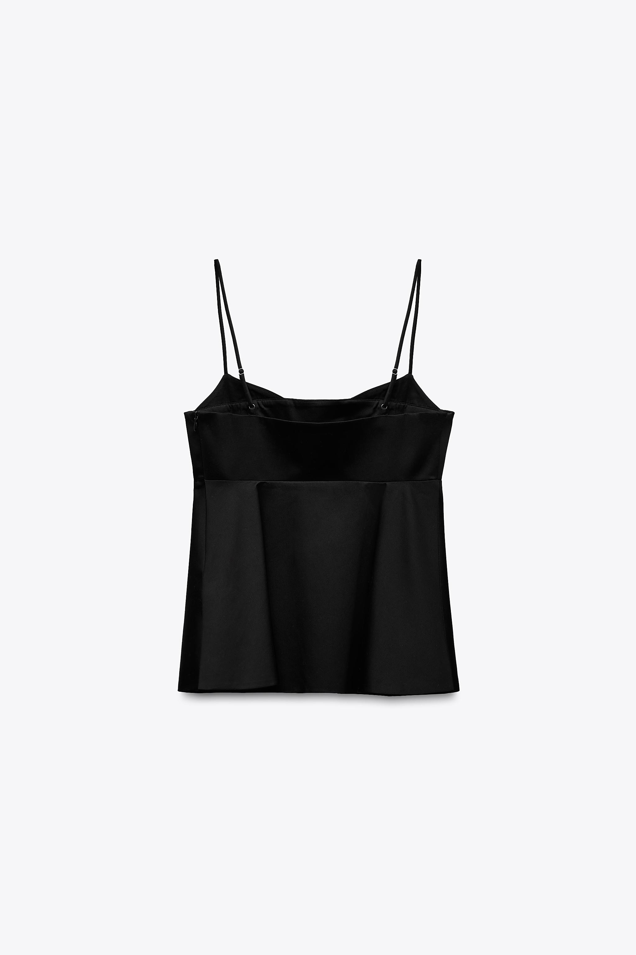 PEPLUM CAMISOLE TOP | Zara UK