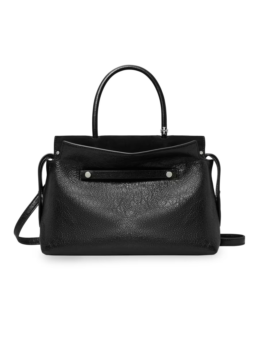 Mercer Distressed Leather Top Handle Satchel | Saks Fifth Avenue