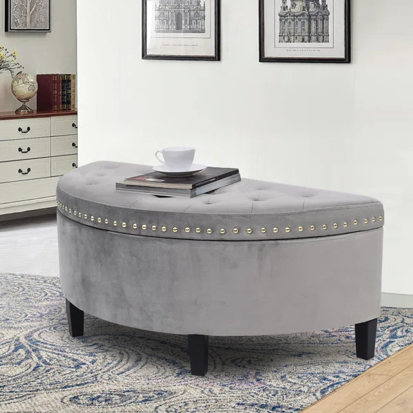 Roxann Faux Leather Upholstered Storage Bench | Wayfair North America