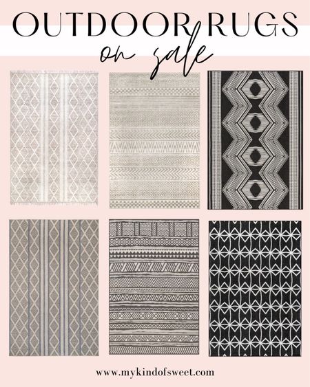 Outdoor rugs on sale 

#LTKSeasonal #LTKhome #LTKsalealert