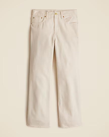 Petite mid-rise relaxed kickout jean | J. Crew US