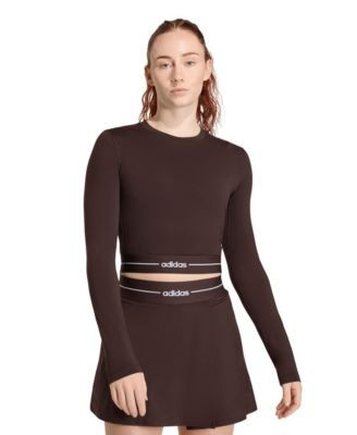 Women's Hyperglam Cropped Training T-Shirt | Macy's