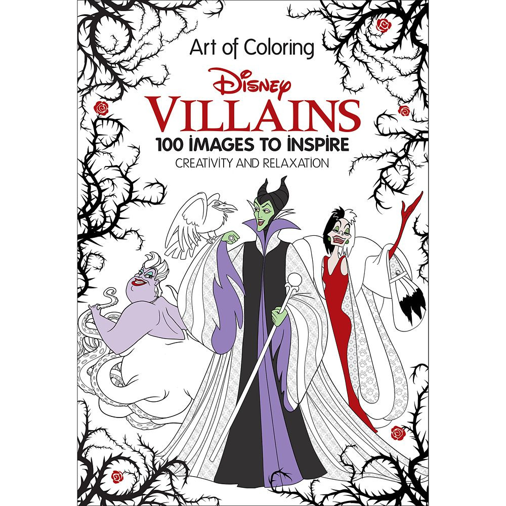 Disney Villains: The Art of Coloring Book | Disney Store