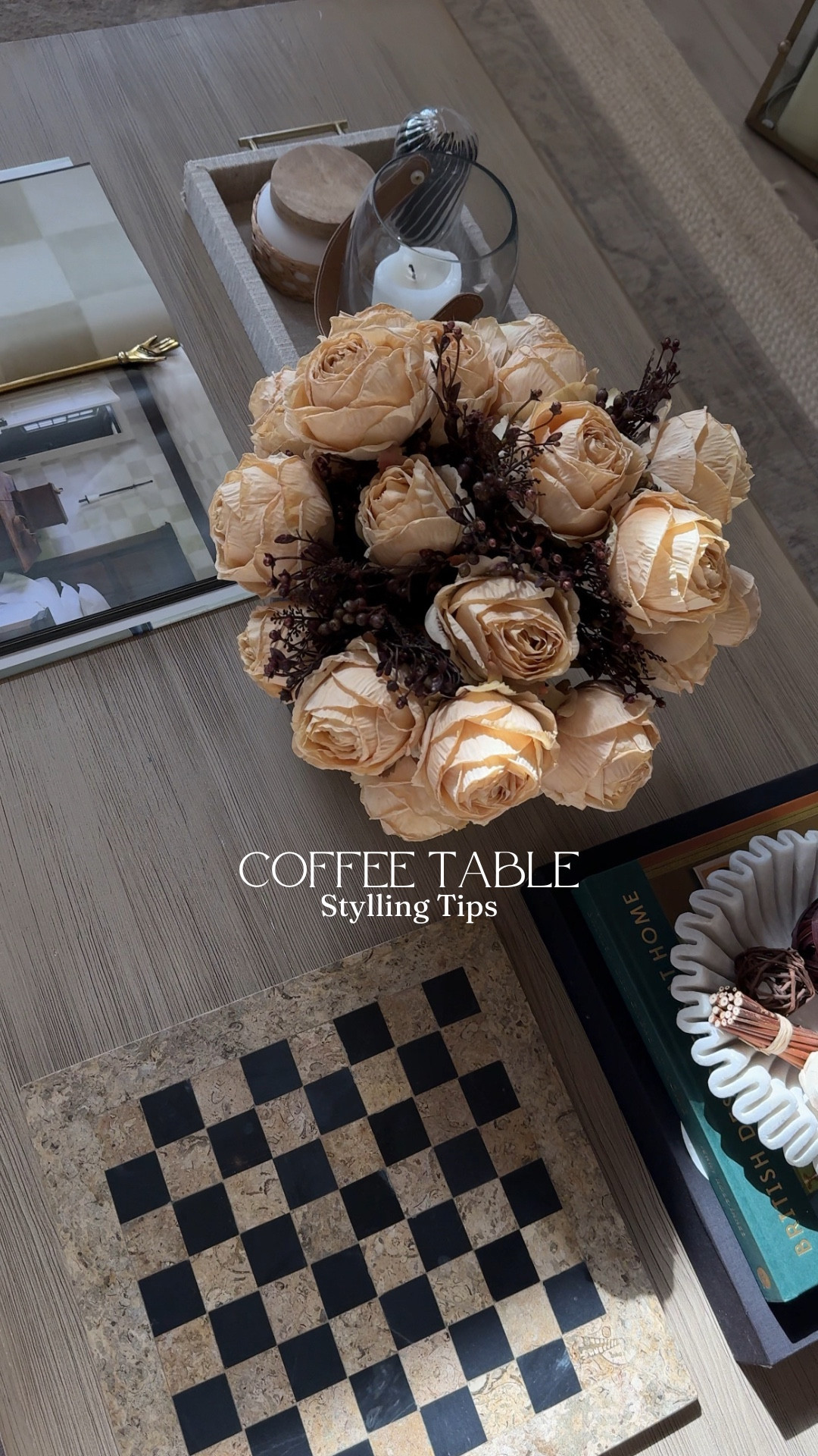 A well-styled coffee table instantly elevates your living room.

When it’s empty or cluttered, the space feels unfinished. But styled with intention, it brings balance, warmth, and that designer touch.

The best part? You only need a few thoughtful pieces—no big budget required.

Watch the video for practical styling tips and save this post to try later. Tell me—how’s your coffee table styled?

#coffeetabledecor #livingroomdesign #fallstyling #interiordecor #dandharamorrishome

#LTKStyleTip #LTKHome #LTKFamily