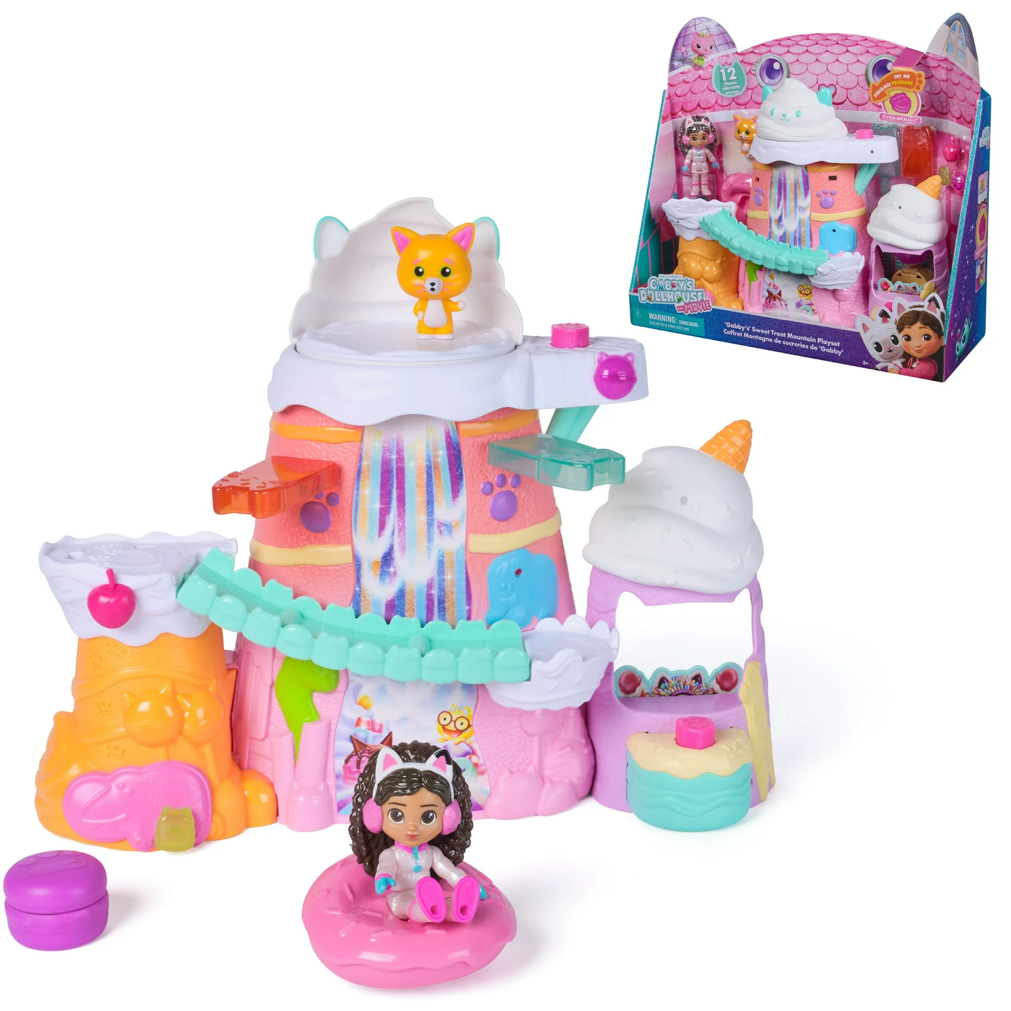 Gabby's Dollhouse: the Movie, Sweet Treat Mountain Playset, for Ages 3 and up, Gabby's Dollhouse:... | Walmart (CA)