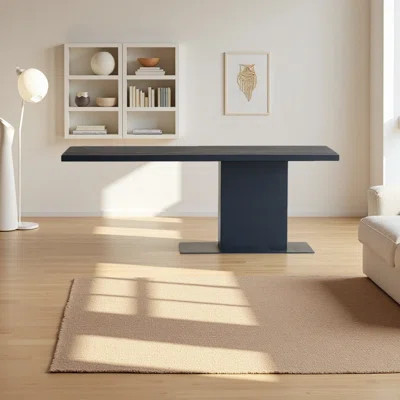 Black Hardwood Writing Desk in Ash | Wayfair North America