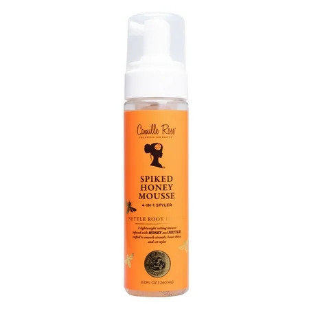 Camille Rose Spiked Honey Styling Mousse 8.0 fl oz All Hair Types Moisturizing Unisex | Walmart (US)