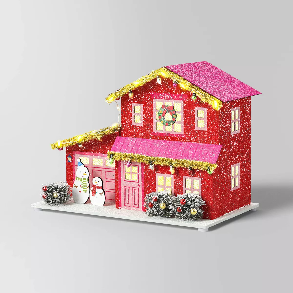 Christmas Glitter House Red - Wondershop™ | Target