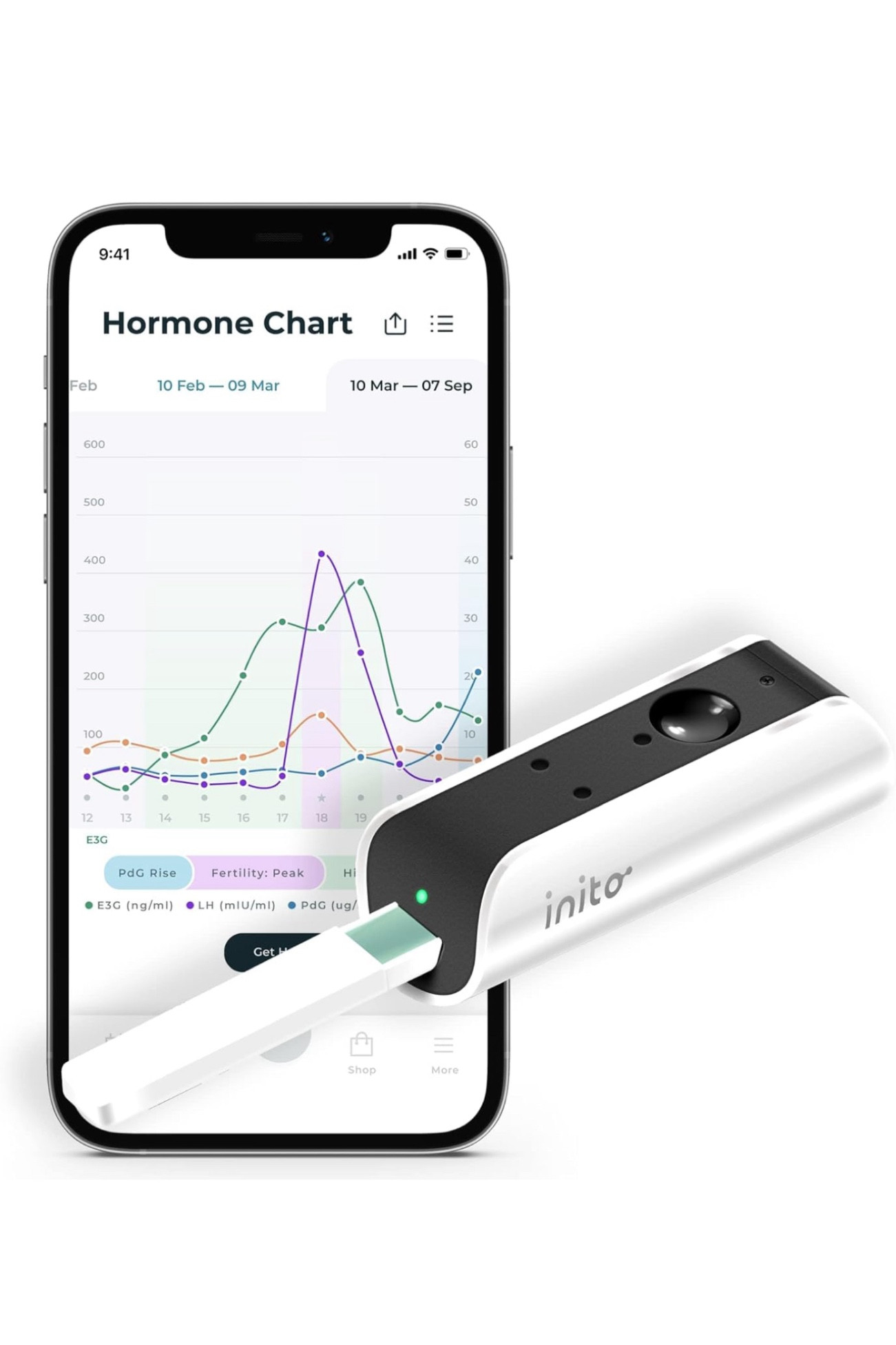 TTC using the Initio fertility monitor to help track hormones #ttc #pregnancy #fertility 

#LTKBump #LTKBaby #LTKFamily