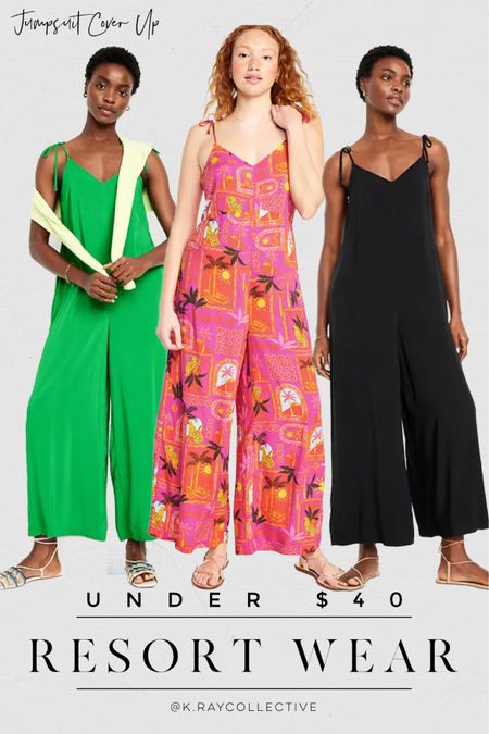 Spring new arrivals for your next beach vacation. This cover-up jumpsuit is under $40 and the perfect resortwear.

#ResortWear #Resort #SpringBreak #VacationOutfit #SwimCoverup #PoolCoverup #AffordableStyle #OldNavyFINDS

#LTKstyletip #LTKfindsunder50 #LTKSeasonal