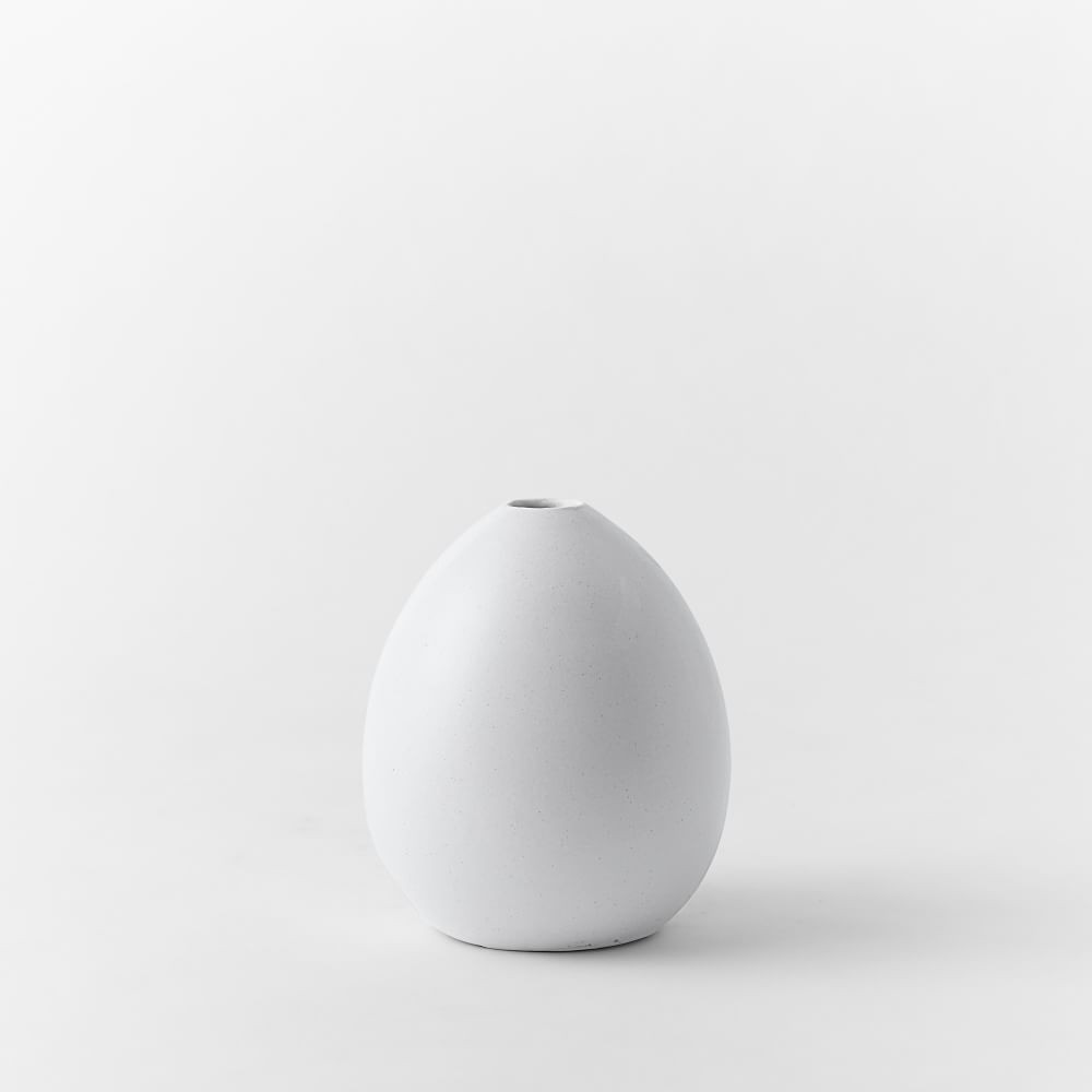 Pure White Ceramic Vases | West Elm (US)