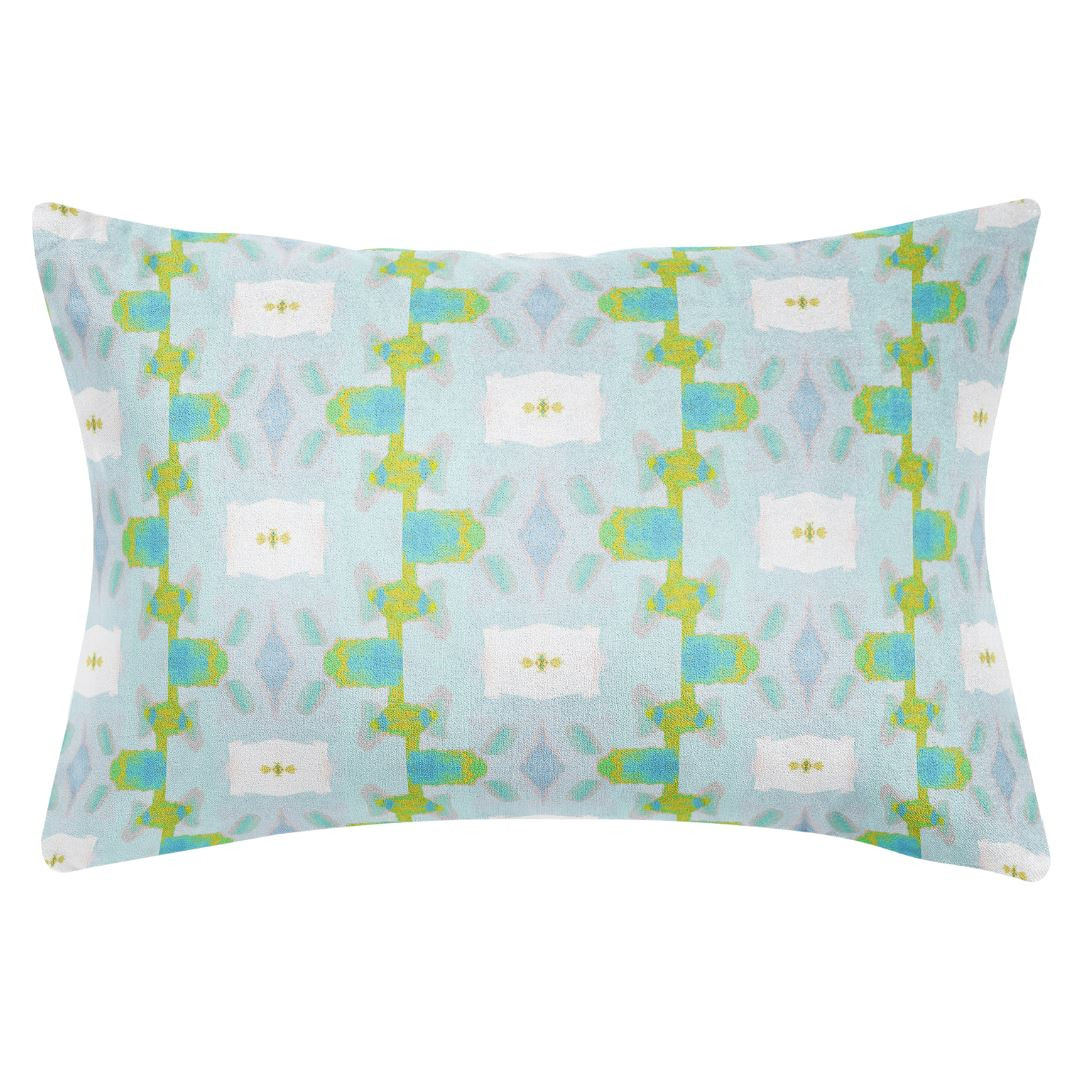 Chloe Blue 14x20 Pillow | Laura Park Designs