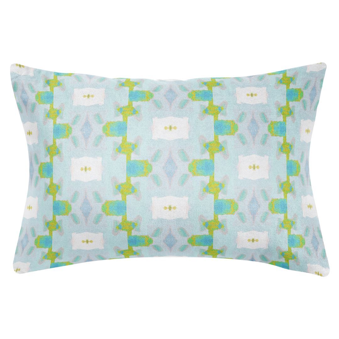 Chloe Blue 14x20 Pillow | Laura Park Designs