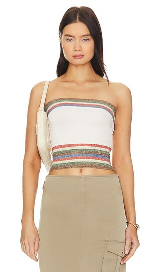 x Revolve Over The Rainbow Tube in White | Revolve Clothing (Global)