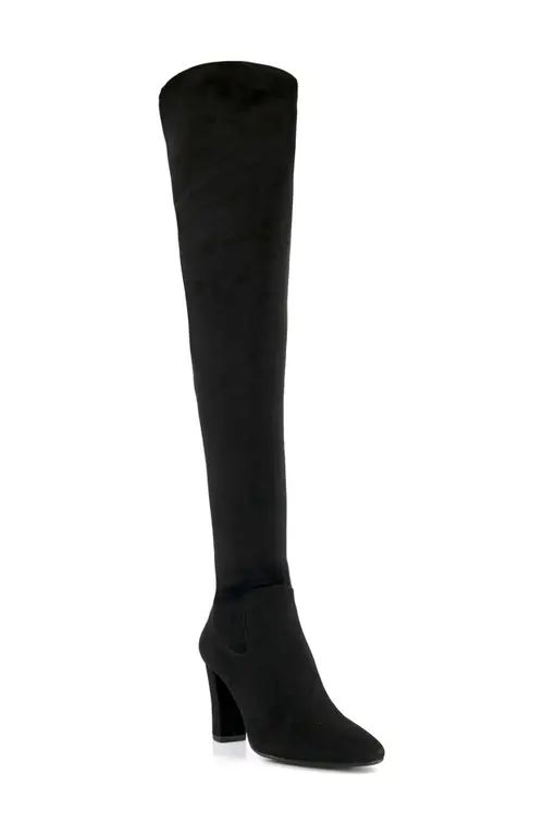 Dune London Syrell Over the Knee Boot in Black at Nordstrom, Size 5Us | Nordstrom
