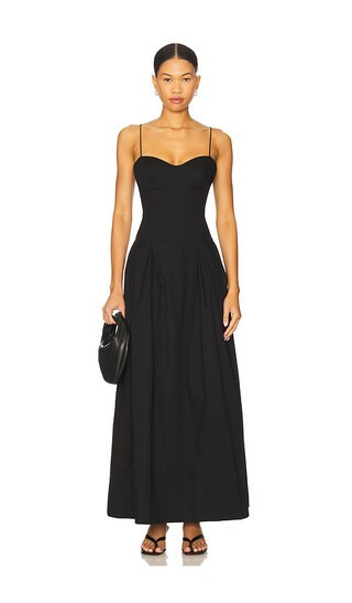 Lovers and Friends Nicole Maxi Dress in Black. - size XS | Revolve Clothing (Global)