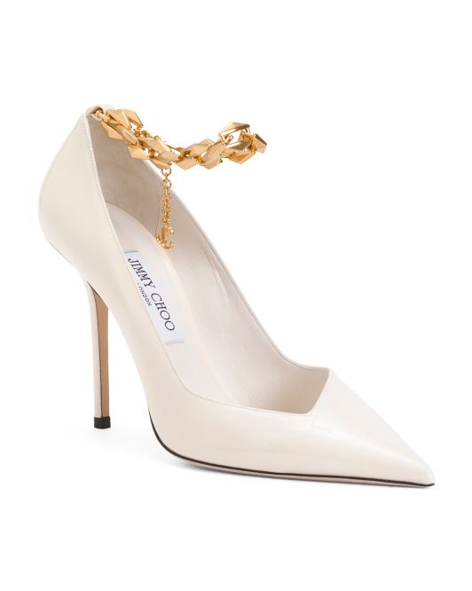 Made In Italy Patent Leather Chain Pumps | TJ Maxx