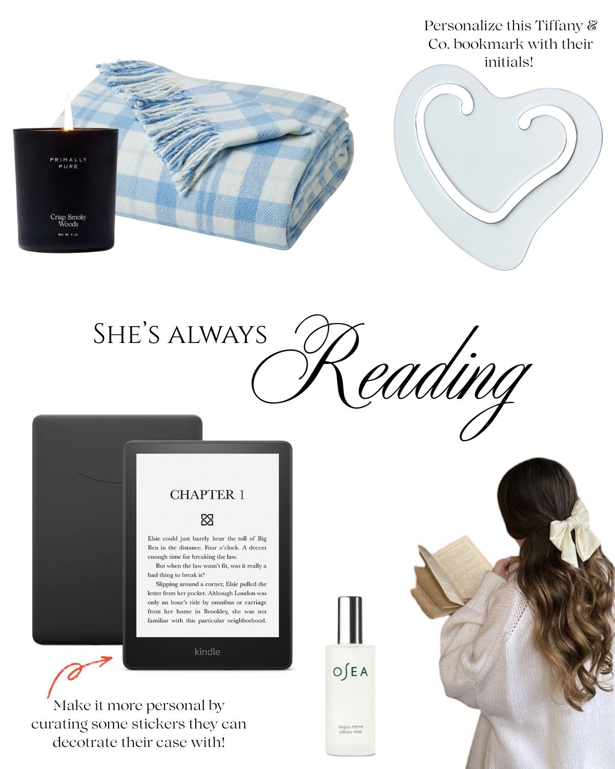 The unexpected niche gifts for the girls who are always reading 📚

#LTKGiftGuide