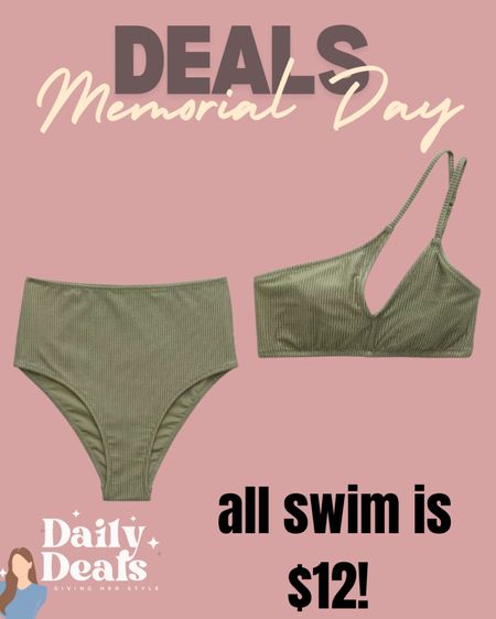 Memorial Day deals! I’ll be posting content all week. This deal is for Aerie and American Eagle. 30-70% off EVERYTHING. I’ve linked my first round of picks below, which is the swimwear, all pieces are ONLY $12!! 

Swimwear, swimsuit, bikini, aerie, aerie swim, bathing suit, sales, Memorial Day deals, Memorial Day sale, deal of the day, daily deals, sale finds, sale alert, swimsuit sale, beach, travel, summer, resort, cruise, pool day 
#sale #aerie #dailydeals #swim

#LTKSwim #LTKTravel #LTKSaleAlert
