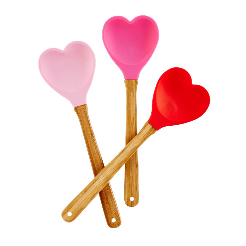 Heart Shaped Spatula (Sold Individually) | Ellie and Piper