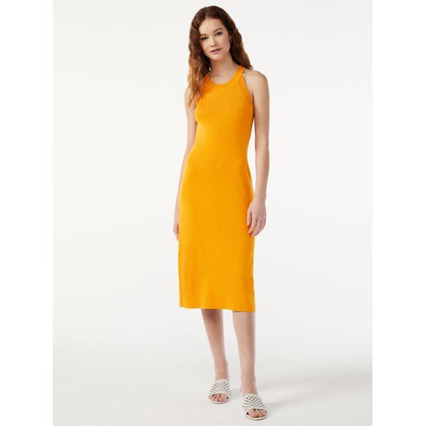 Free Assembly Women's Sleeveless Sweater Dress | Walmart (US)