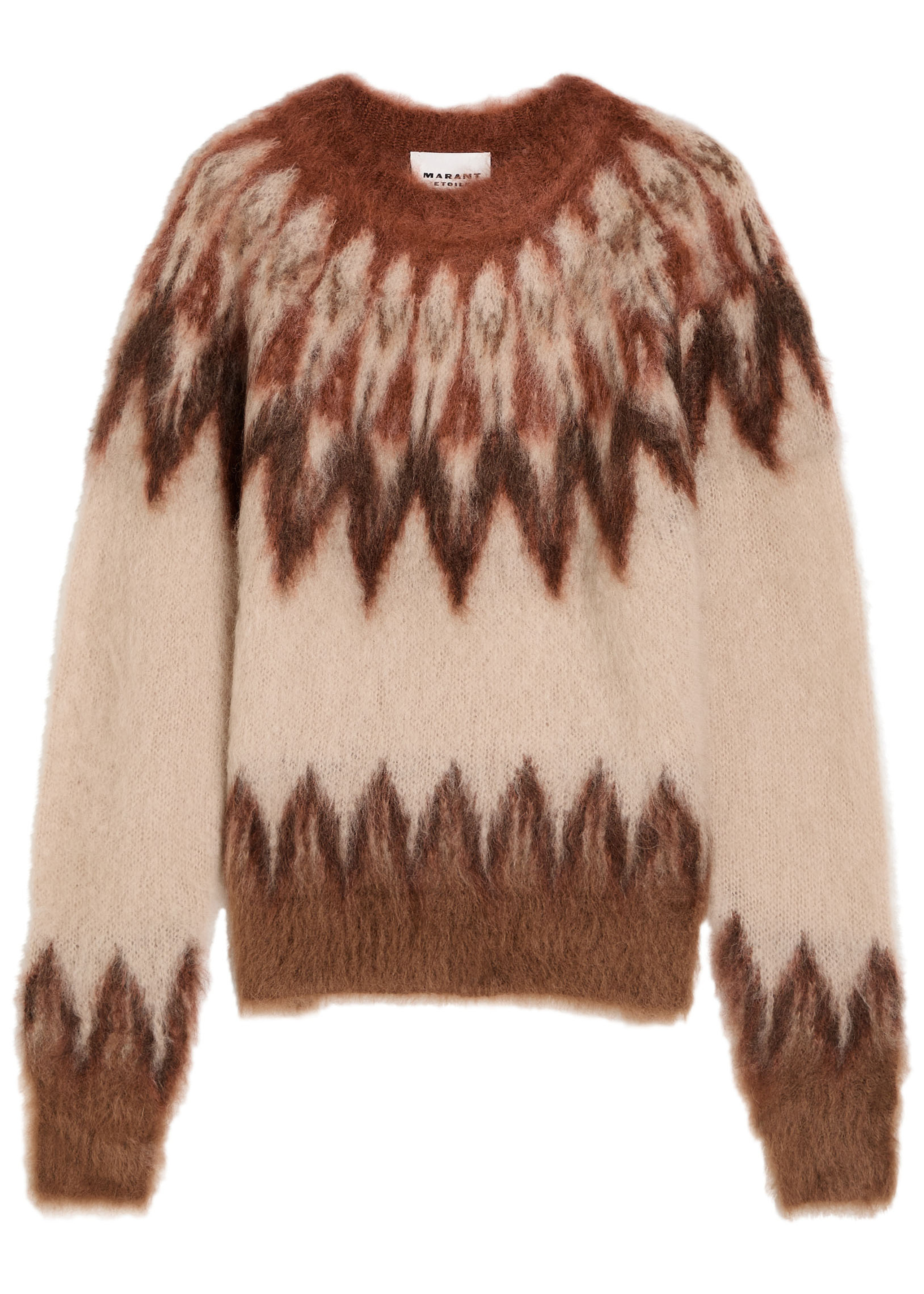 Natania Fair Isle mohair-blend jumper | Harvey Nichols