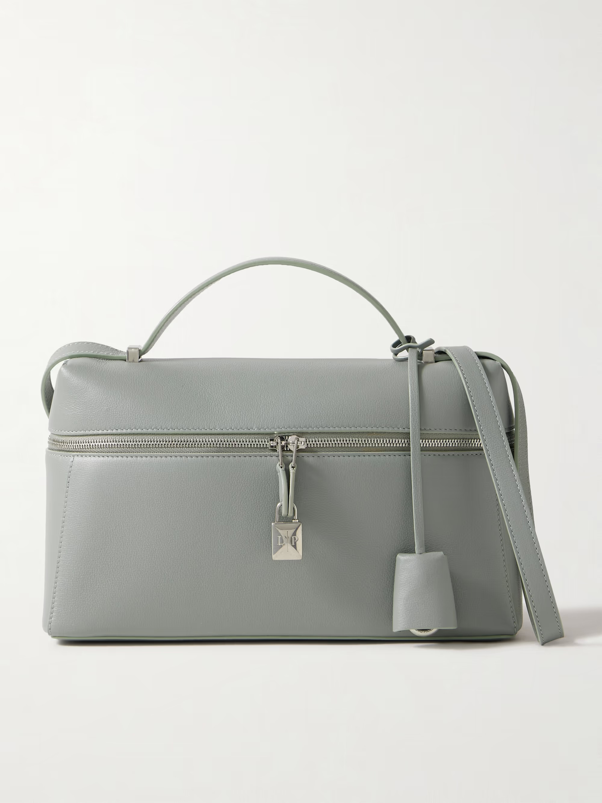 Extra Pocket L27 textured-leather shoulder bag | NET-A-PORTER (US)