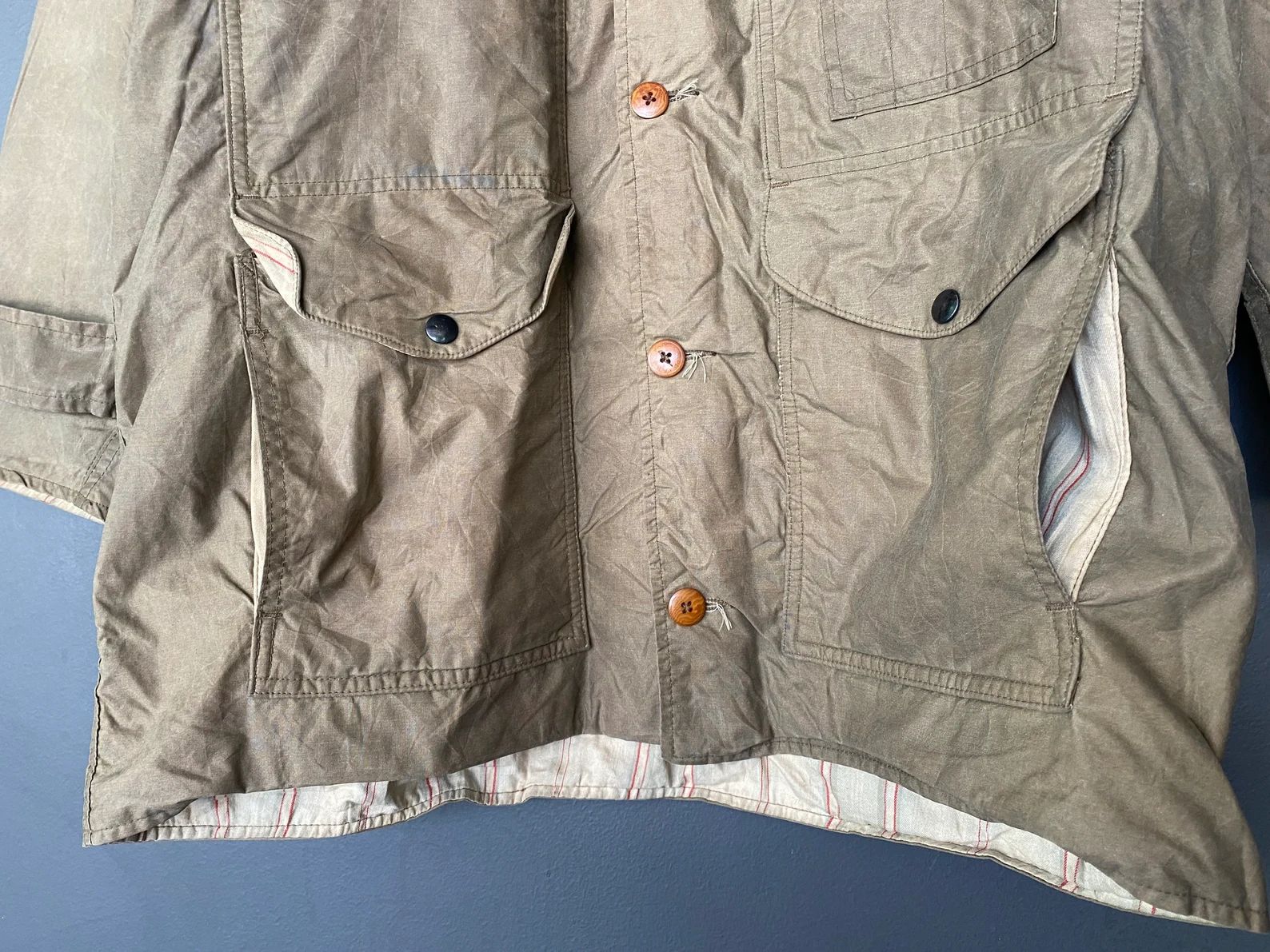 Vintage Polo Country By Ralph Lauren Wax Cotton Hunting Jacket Made in USA | Etsy (US)