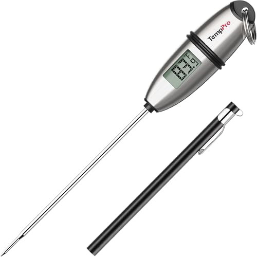 TempPro TP02S Digital Food Thermometer for Cooking Bread Baking Sourdough Liquids, Meat Thermomet... | Amazon (US)
